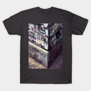 Street Art Stickers Graffiti NYC T-Shirt